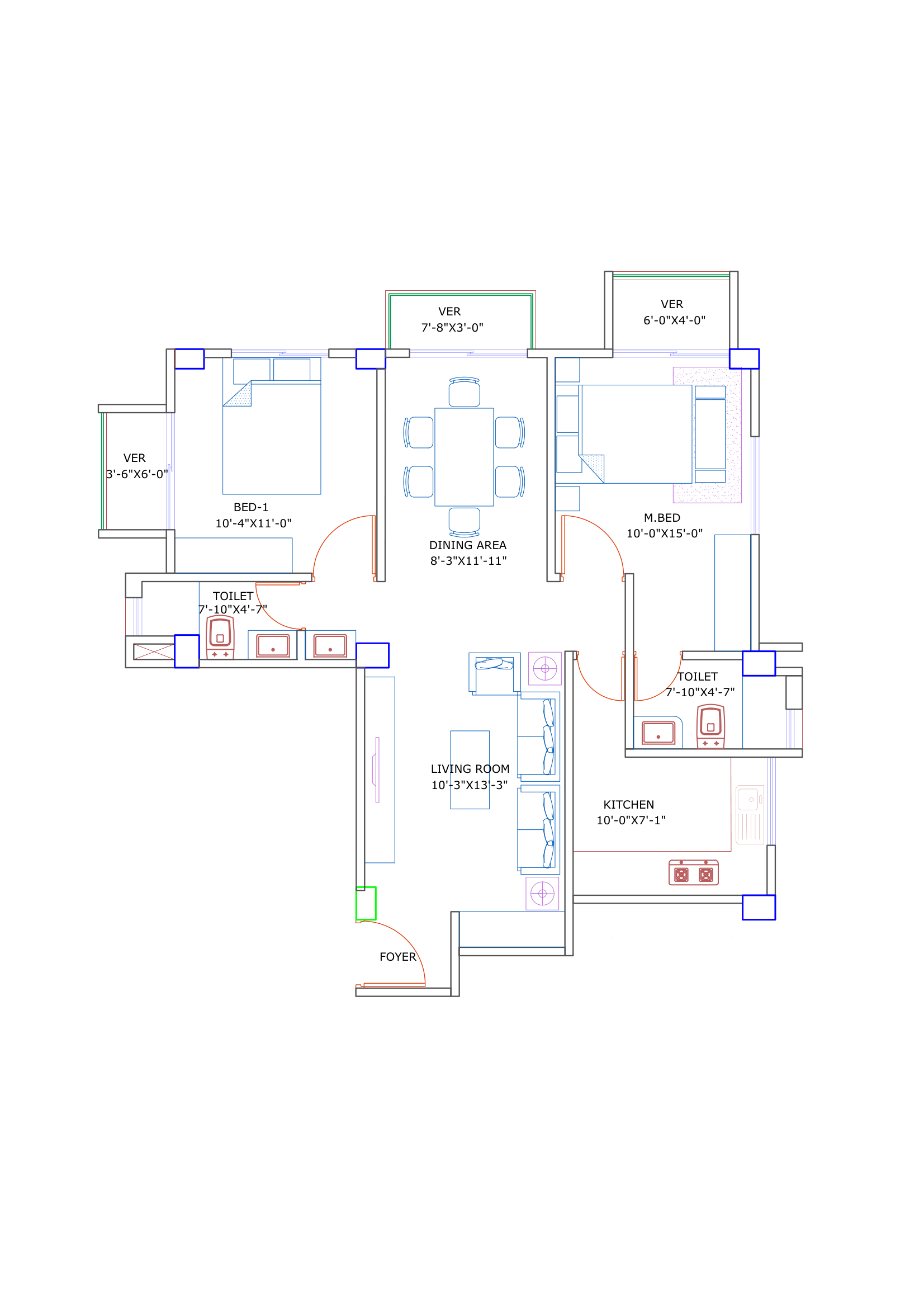 2D Residential Plan Finalization